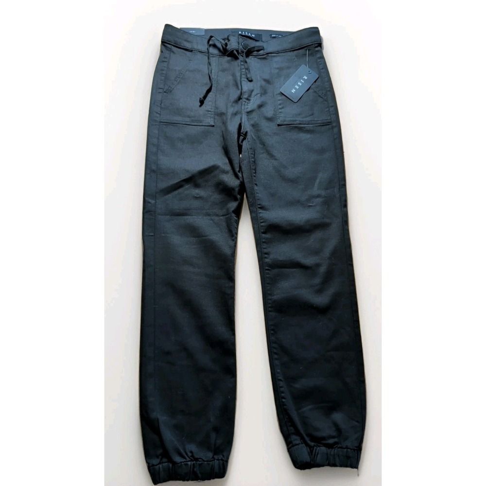 NWT Womens RISEN Los Angeles Mid Rise Jogger Skinny Pants Jeans W29/S9